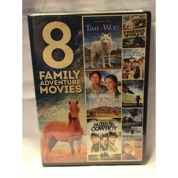Other - 8 Family Adventure Movies 2 Disc Set Region 1 DVD New